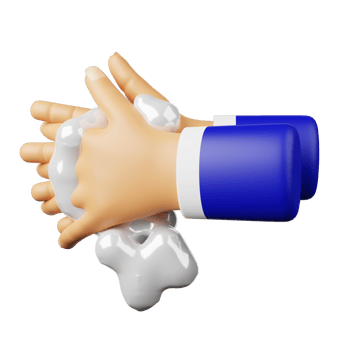 3d icon hands wash png