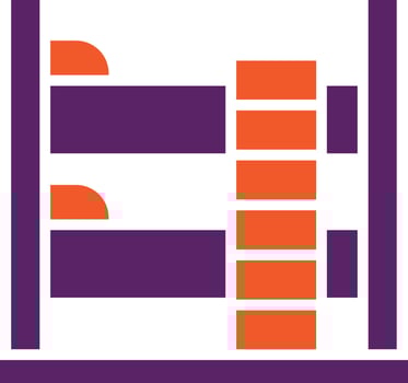 Berth Vector Icon Design Illustration