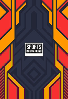 Soccer jersey sport background design for sublimation vector