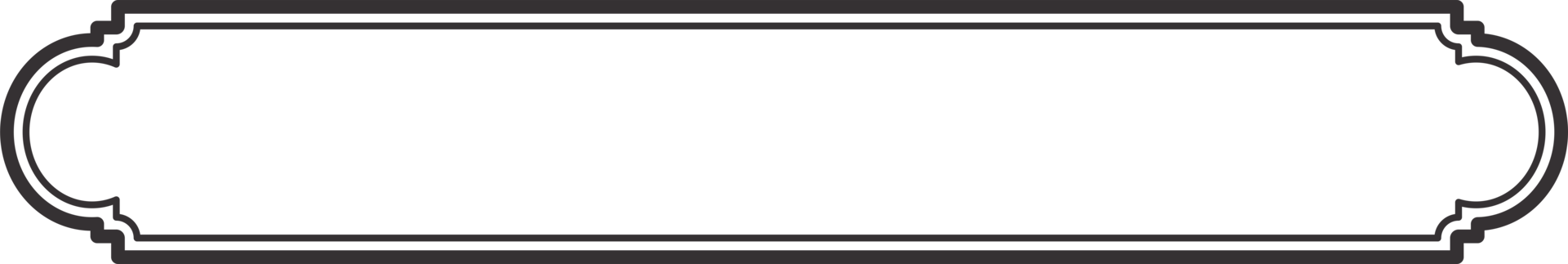 Islamic window frame. Indian design with ornament for banner background. Turkish ribbon template. Muslim oriental sale sticker and header for text. png