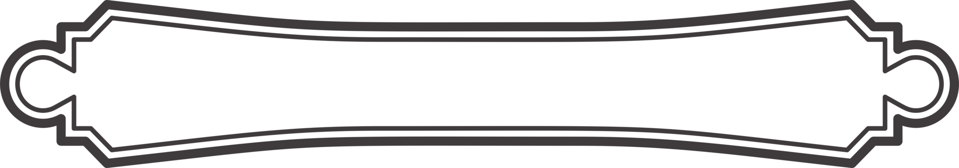 Islamic window frame. Indian and Arabic design with ornament for banner background. Turkish ribbon template. Muslim oriental sale sticker and header for text. png