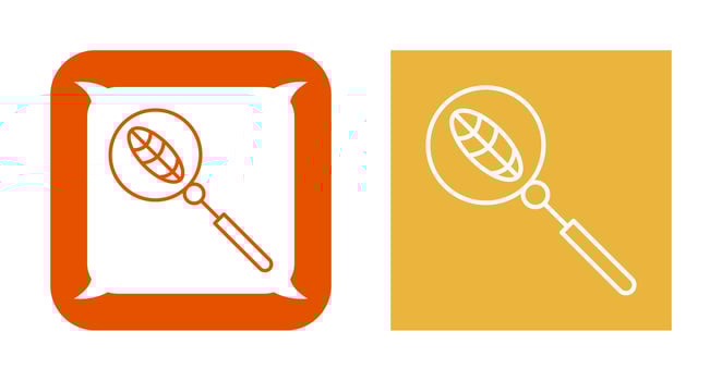 Unique Organic Search Vector Icon