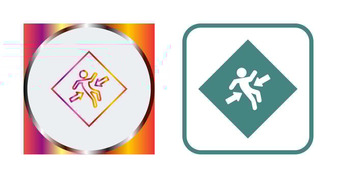Crush Zone Vector Icon