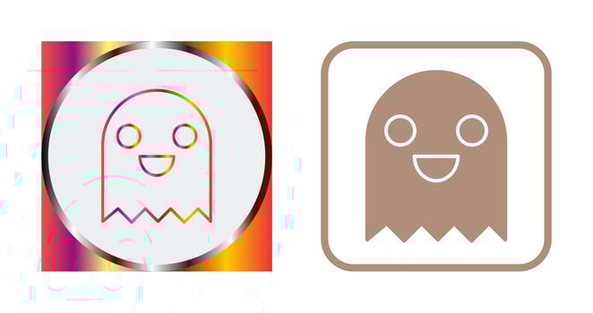 Unique Game Character Vector Icon