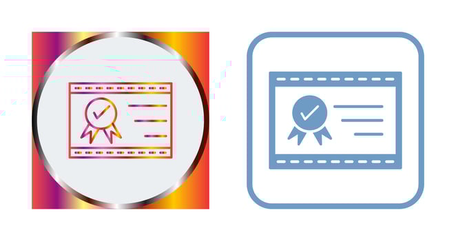 Unique Quality Assurance Vector Icon