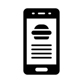 Order Food Vector Glyph Icon For Personal And Commercial Use.
