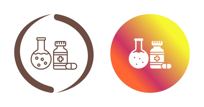 Pharmaceutical Vector Icon
