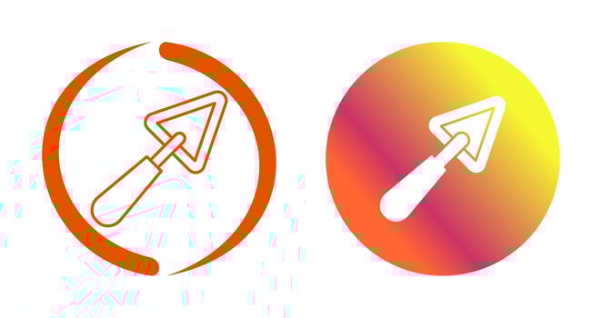 Trowel Vector Icon