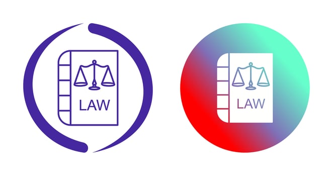 Law and Order Vector Icon