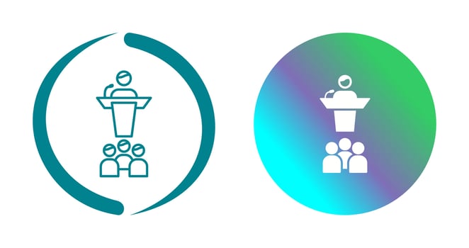 Seminar Vector Icon