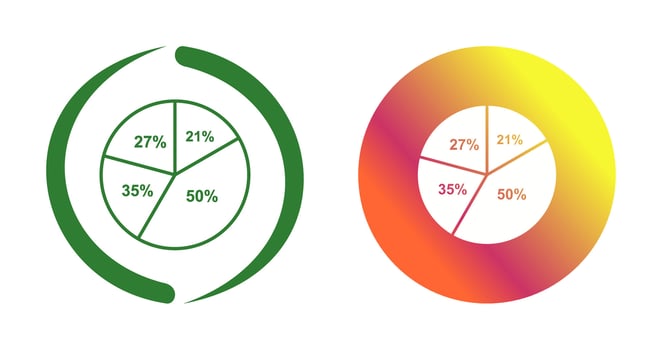 Pie Chart Vector Icon