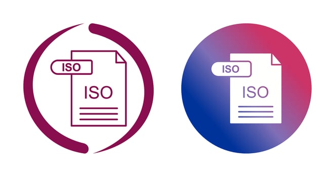 ISO Vector Icon