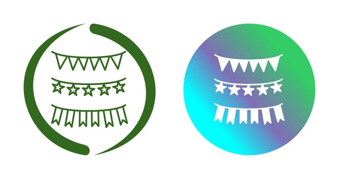 Garlands Vector Icon