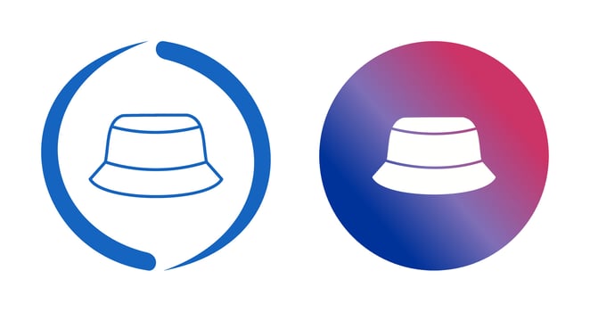 Men's Hat Vector Icon