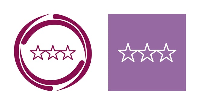 Stars Vector Icon