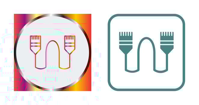 Internet Cable Vector Icon