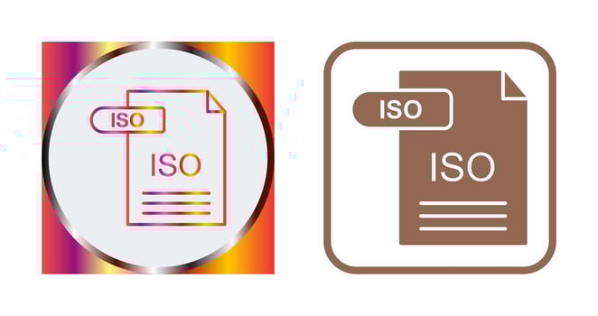 ISO Vector Icon