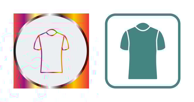Polo Shirt Vector Icon