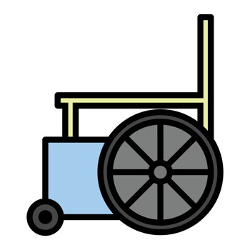 disabled icon sign wheelchair handicap symbol. png
