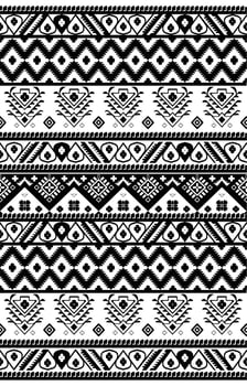 seamless ethnic pattern design.ethnic oriental ikat pattern traditional Design.ethnic oriental pattern traditional Design for background,carpet,clothing,wrapping,fabric,embroidery vector