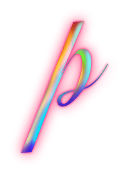 Pink light Alphabet png