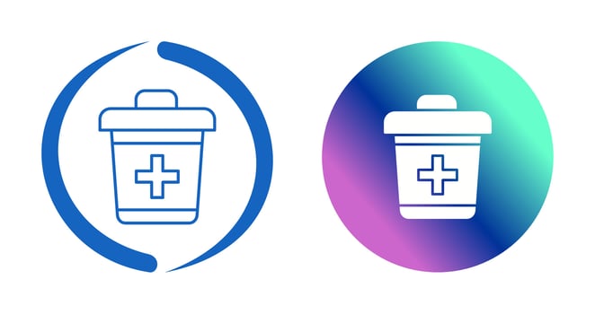 Dustbin Vector Icon