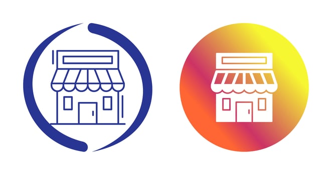 Retail Place Vector Icon