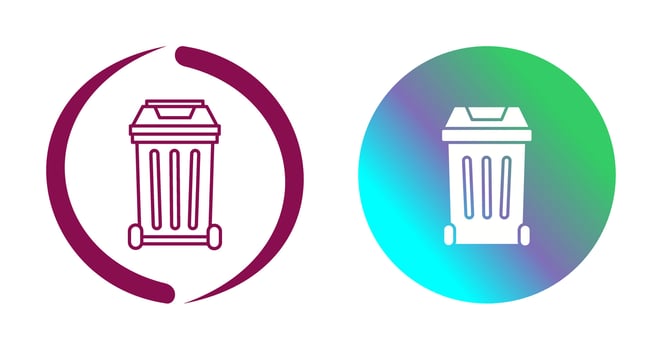 Garbage Vector Icon