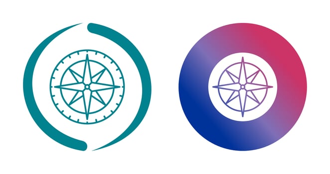 Compass Vector Icon