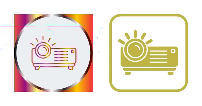 Projector Vector Icon