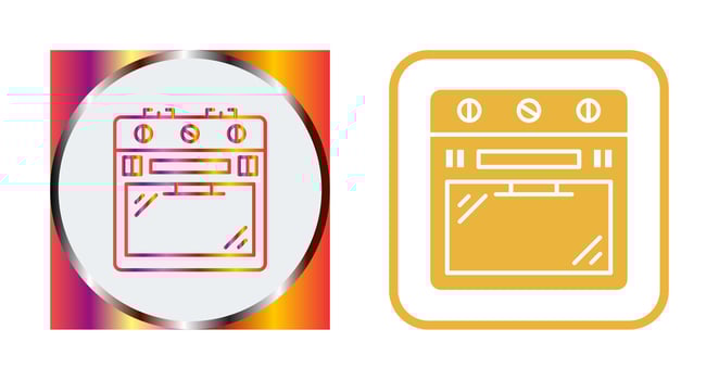Stove Vector Icon