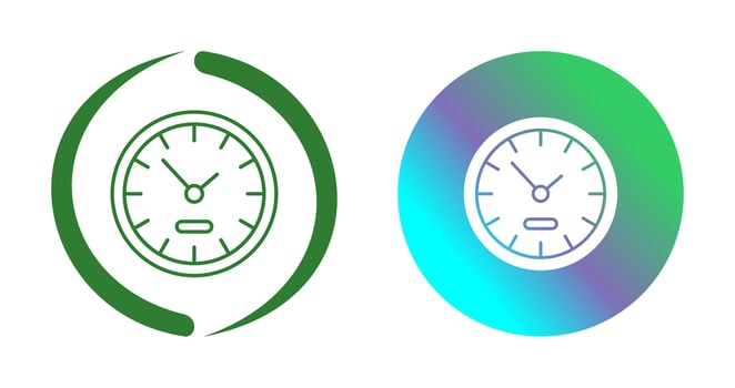 Clock Vector Icon