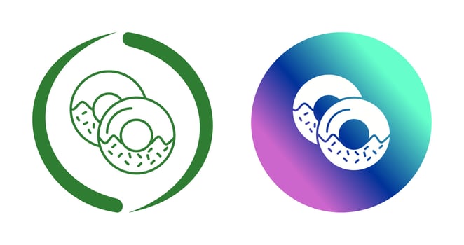 Doughnut Vector Icon