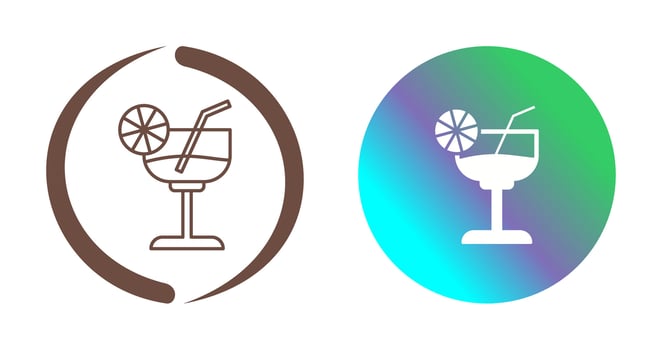 Cocktail Vector Icon