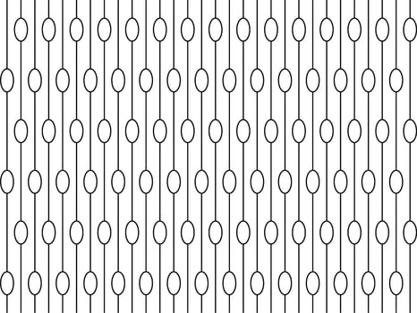 Oval and Lines Motif Pattern, can use for Contemporary Decoration, Ornate, Background, Fashion, Textile, Fabric, Tile, Wallpaper, Cover, Wrapping, Carpet, etc. vector