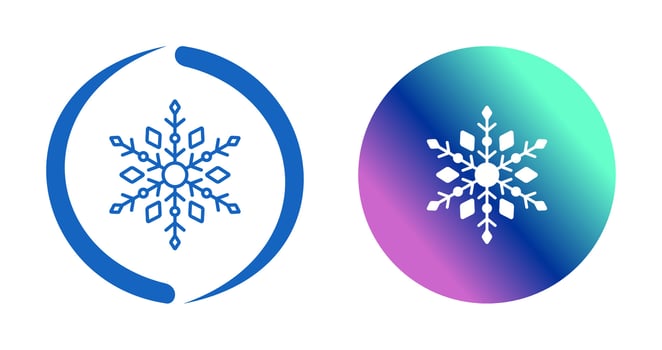 Snow Flake Vector Icon