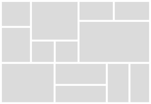 Pictures or photos frame collage photo frames and digital photo wall template vector
