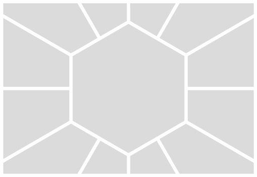 Pictures or photos frame collage photo frames and digital photo wall template vector