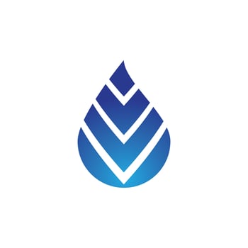 water drop Logo Template vector