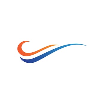 Water wave icon vector