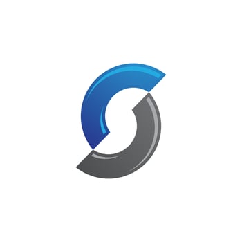 Business corporate S letter logo vector