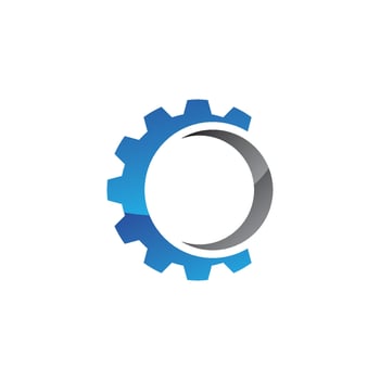 Gear vector icon illustration design