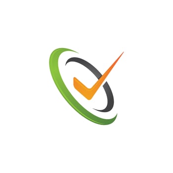 V Logo Hexagon illustration Icon vector