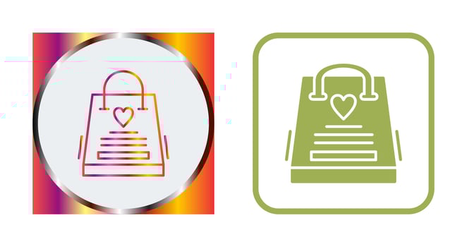 Gift Bag Vector Icon