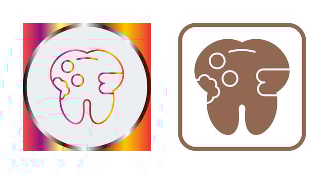 Caries Vector Icon