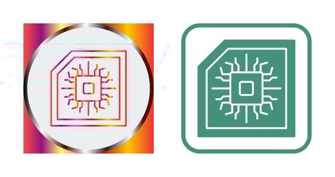 Chip Vector Icon