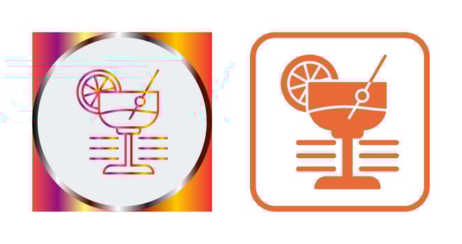 Martini Vector Icon