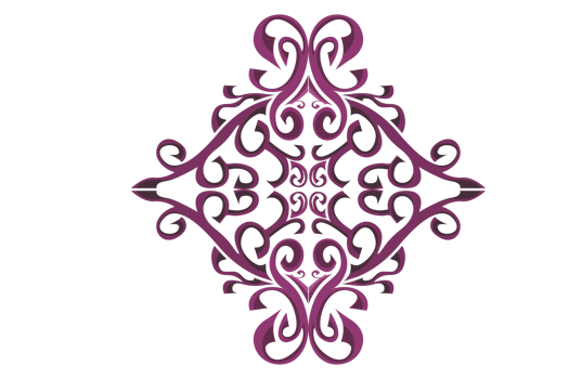 Swirl Ornament Border With Transparent Background png