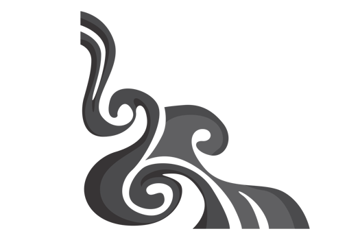 Swirl Ornament Border With Transparent Background png