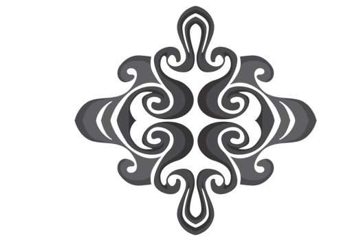 Swirl Ornament Border With Transparent Background png